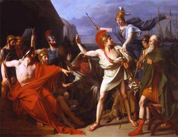 Drolling - the Wrath of Achilles, ca. 1810