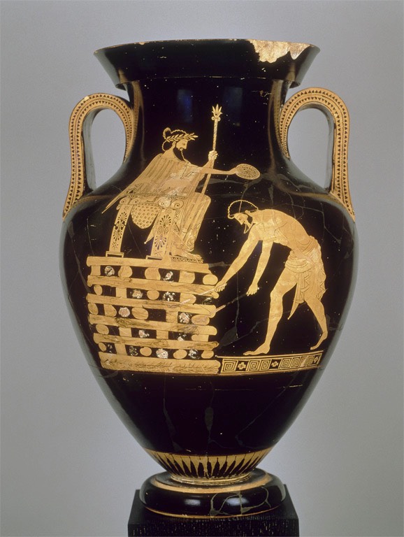 Amphora of Croesus on the Pyre